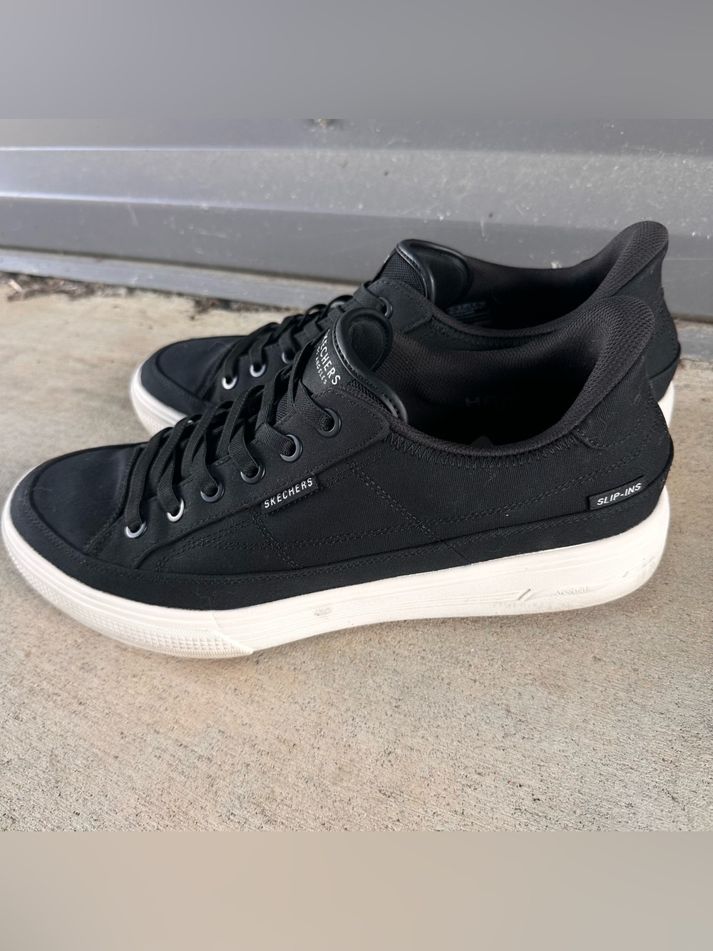 Men’s Skechers Arch Fit Arcade See Ya There Slip In Shoes Size 13